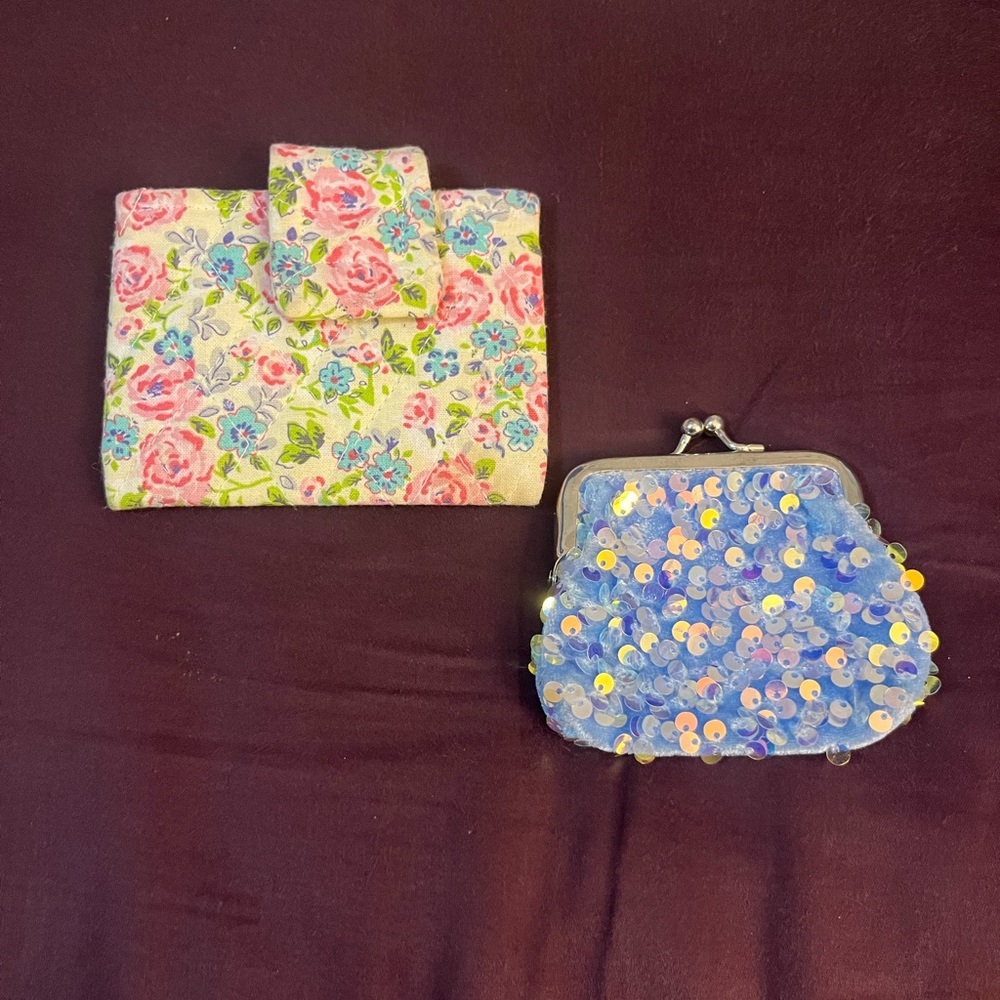 Bundle Of 2 Coin Pouches